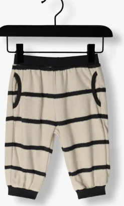 beige play up joggingbroek striped jersey legging