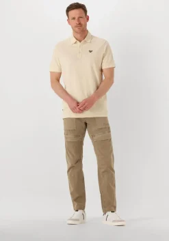 beige pme legend polo pique garment dye