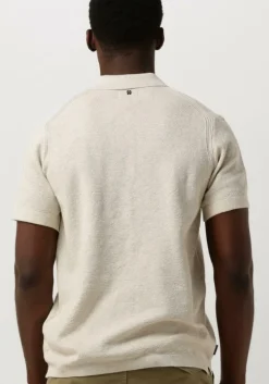 beige pme legend polo short sleeve polo knitted