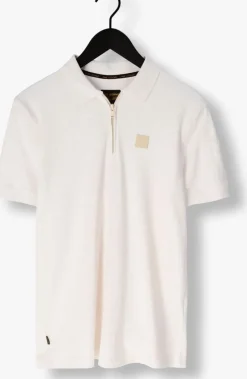 beige pme legend polo short sleeve polo interlock melange zip