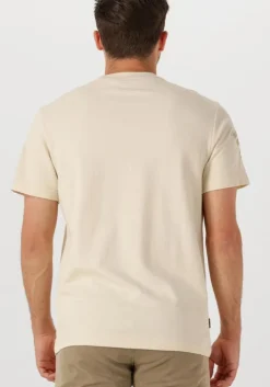 beige pme legend t-shirt flat waffel jersey