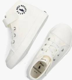 beige polo ralph lauren hoge sneakers forrester hi ps