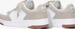 beige polo ralph lauren lage sneakers masters court ps