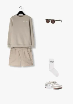 beige polo ralph lauren lage sneakers masters court ps