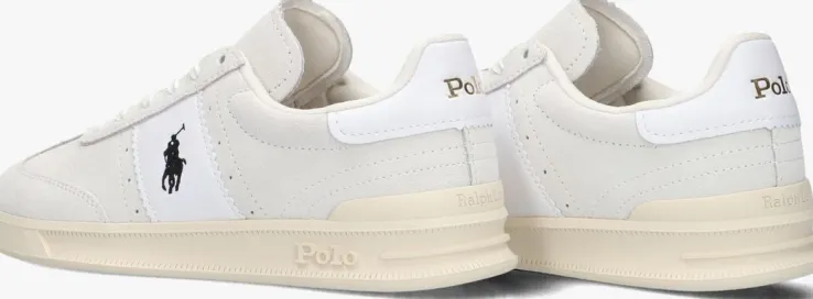 beige polo ralph lauren lage sneakers hrt aera pp low top lace w