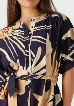 beige pom amsterdam mini jurk artisan dress