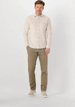beige profuomo casual overhemd overshirt wester