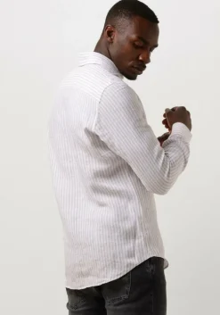 beige profuomo casual overhemd ppuh10026