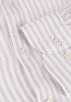 beige profuomo casual overhemd ppuh10026