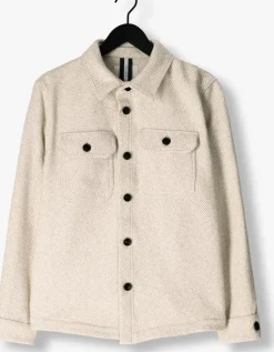 beige profuomo overshirt overshirt texture