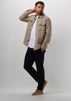 beige profuomo overshirt overshirt texture