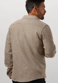 beige profuomo overshirt overshirt texture