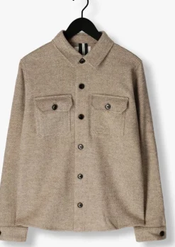 beige profuomo overshirt overshirt texture
