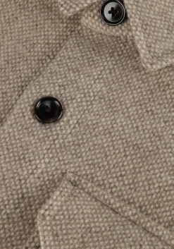 beige profuomo overshirt overshirt texture