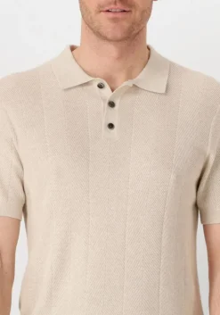 beige profuomo polo polo short sleeve