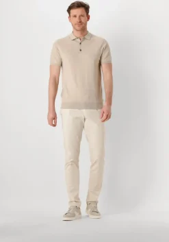 beige profuomo polo polo short sleeve