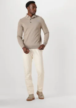 beige profuomo trui polo onepiece luxury basic