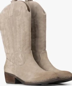 beige ps poelman enkellaarsjes bila