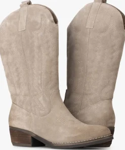 beige ps poelman enkellaarsjes bila