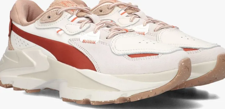 beige puma lage sneakers orkid wild women wns