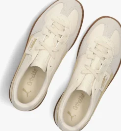 beige puma lage sneakers palermo lth