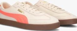 beige puma lage sneakers puma club