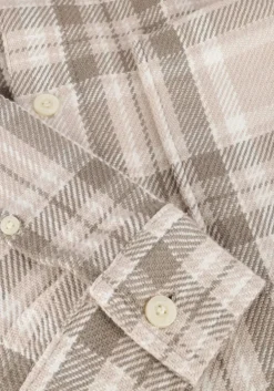 beige pure path overshirt regular fit longsleeve shirts