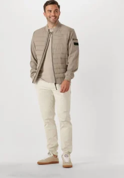 beige pure path polo regular fit polo ss knitwear