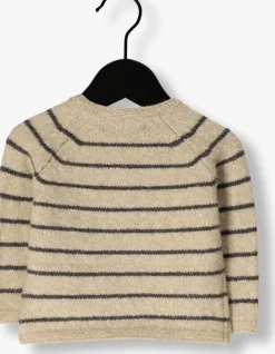 beige quincy mae trui ace knit sweater
