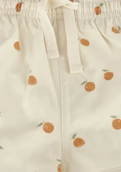 beige quincy mae zwembroeken boys swim short oranges