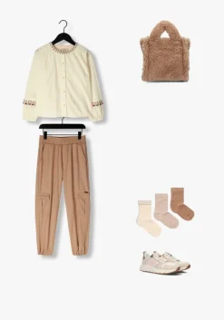 beige raizzed cargobroeken noxi