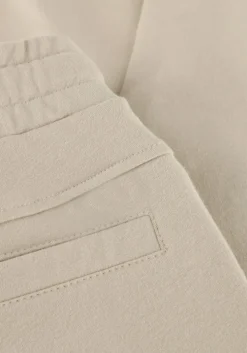 beige raizzed joggingbroek soid