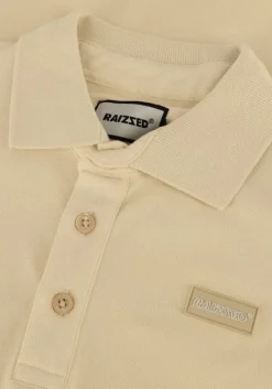 beige raizzed polo hallow