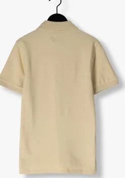 beige raizzed polo hallow