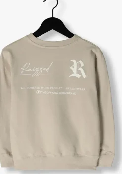 beige raizzed sweater nile