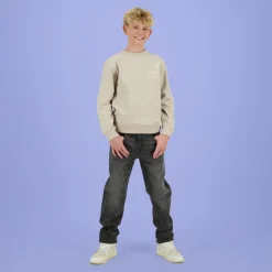 beige raizzed sweater nile