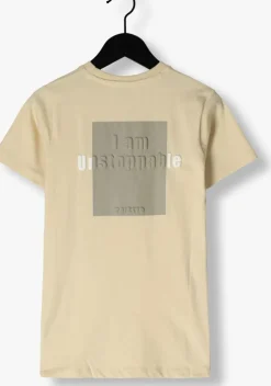beige raizzed t-shirt hannus