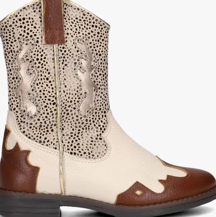 beige red-rag cowboylaarzen 12496