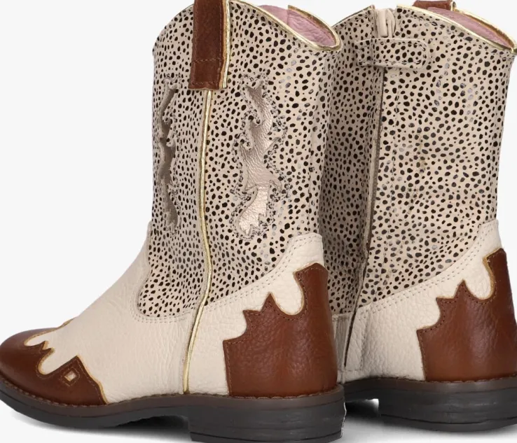 beige red-rag cowboylaarzen 12496