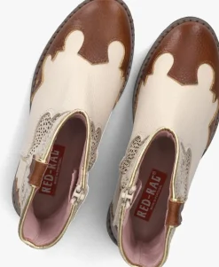 beige red-rag cowboylaarzen 12496