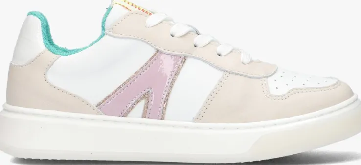 beige red-rag lage sneakers 13310