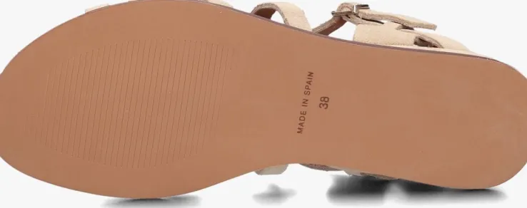 beige red-rag sandalen 79542 tiny wedge