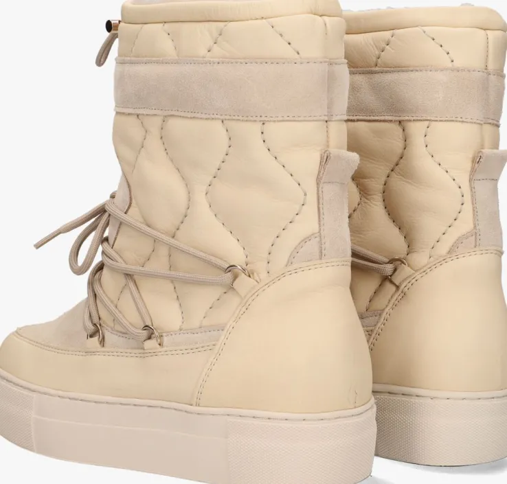 beige red-rag snowboots 74654