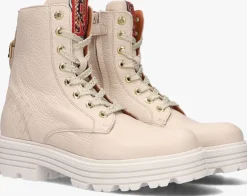 beige red-rag veterboots 12474