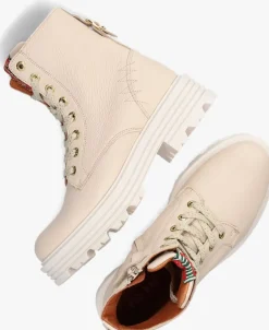 beige red-rag veterboots 12474