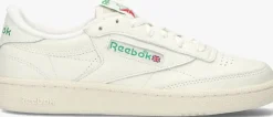 beige reebok lage sneakers club c 85 vintage