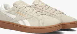 beige reebok lage sneakers club c grounds