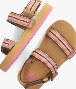 beige reef platte sandalen ahi convertible