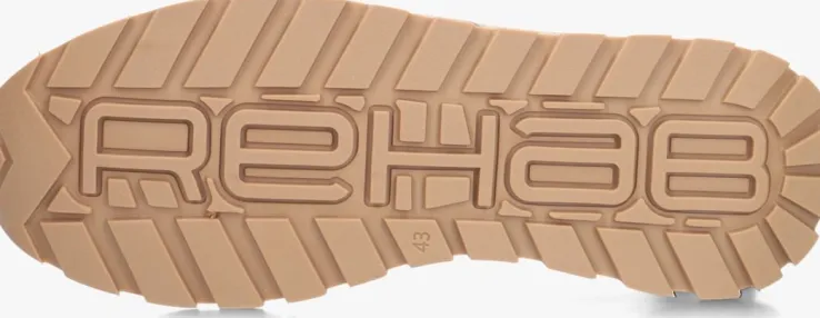 beige rehab lage sneakers mason knit