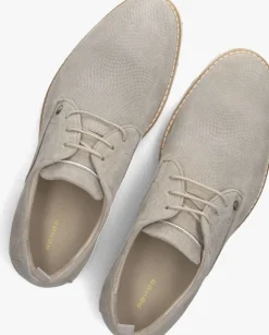 beige rehab nette schoenen pozato weave